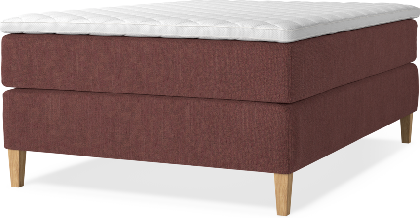 Delux Exclusive - Kontinentalsäng, enkelsäng 140 cm med bäddmadrass