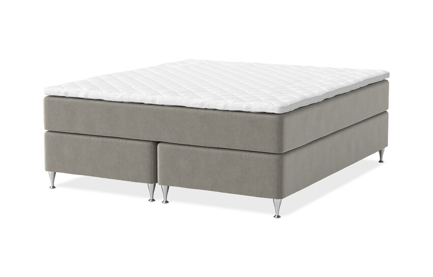 Dream Delux - Kontinentalsäng, dubbelsäng med bäddmadrass Sense Delux - Beige