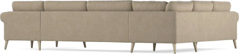Bridge - Hörnsoffa, 2+3-sits med schäslong höger - Beige