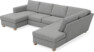 Friday - 3-sits soffa med schäslong vänster och divan höger - Grå