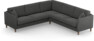 Eden - Hörnsoffa 2,5+2,5 - Svart