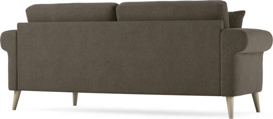 Eden - 2,5-sits soffa svängd - Brun