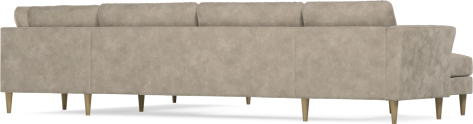 Bridge - Hörnsoffa, 3+2-sits med schäslong vänster - Beige