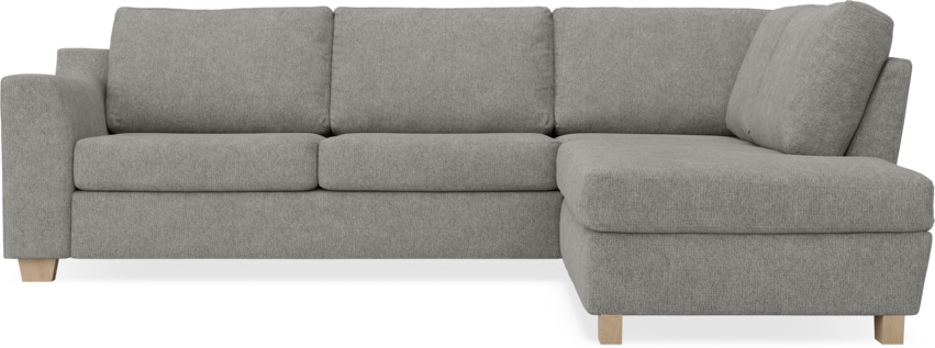 Friday - 2,5-sits soffa med divan höger - Grå