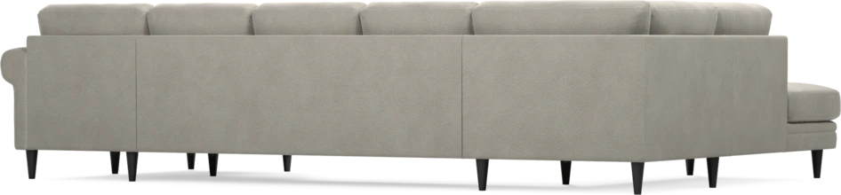 Eden - 3-sits soffa med divan vänster och schäslong höger - Grå
