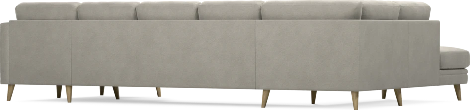 Eden - 3-sits soffa med divan vänster och schäslong höger - Grå