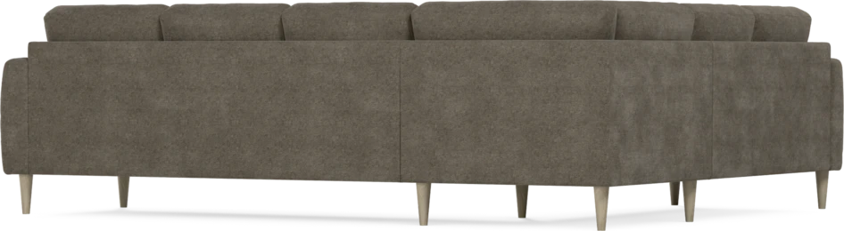 Eden - Hörnsoffa, 2+3-sits - Brun