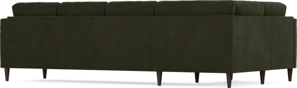 Eden - Hörnsoffa, 1+3-sits - Grön