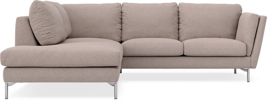 Madison - 2-sits soffa med divan vänster - Beige