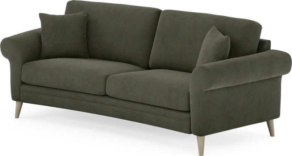 Eden - 2,5-sits soffa svängd - Grå
