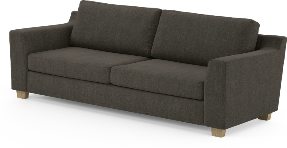 Friday - 3-sits soffa - Brun