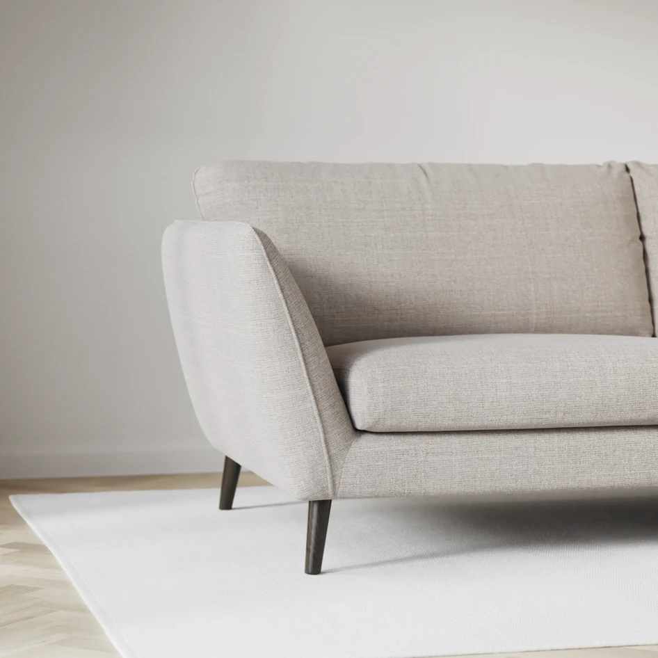 Madison - 2-sits soffa med divan vänster och schäslong höger - Beige