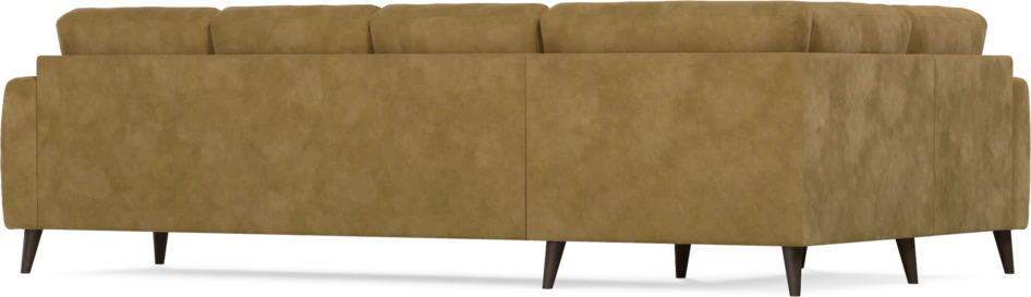 Eden - Hörnsoffa, 1+3-sits - Gul