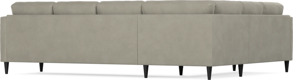 Eden - Hörnsoffa, 2+3-sits - Brun