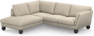 Madison Lux - 2-sits soffa med divan vänster - Beige