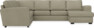 Friday - Hörnsoffa, 2+3-sits med schäslong höger - Beige