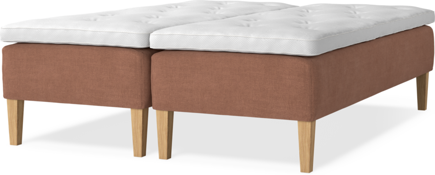 Delux Sense - Ramsäng, dubbelsäng med bäddmadrass