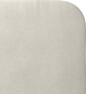 Delux Rundad - Sänggavel, 90-210 cm - Beige