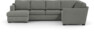 Friday - Hörnsoffa, 3+2-sits med schäslong vänster - Grå