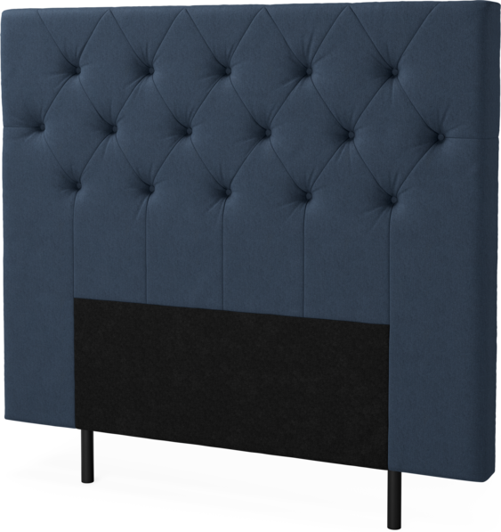 New York pikerad - Sänggavel, 90-210 cm - Blå