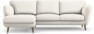 Madison Lux - 2-sits soffa med schäslong vänster - Beige