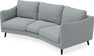 Madison - 3-sits soffa svängd, 70 cm - Turkos