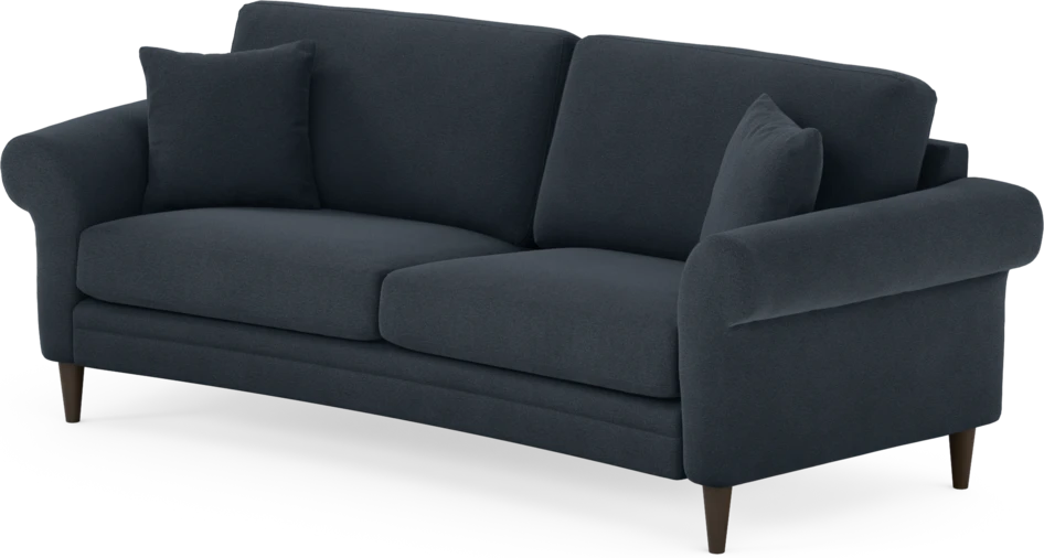 Eden - 2,5-sits soffa svängd - Blå