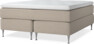 Delux Exclusive - Kontinentalsäng, dubbelsäng med bäddmadrass - Beige