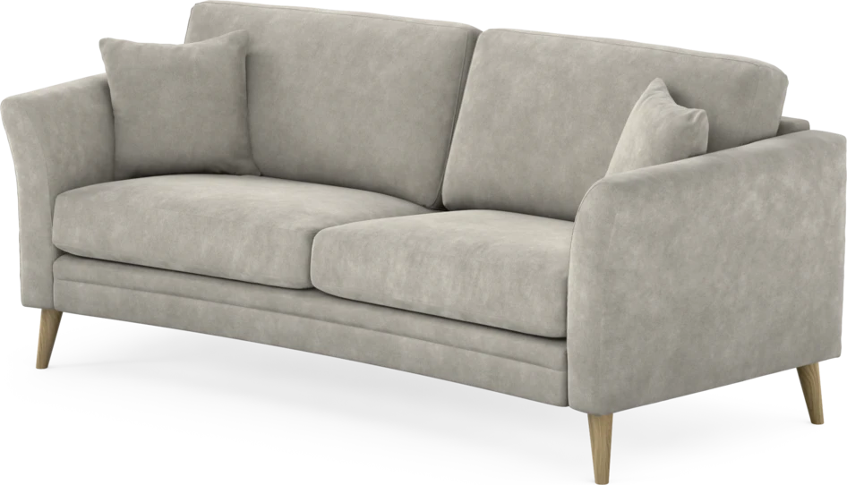 Eden - 2,5-sits soffa svängd - Grå