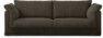 Cherrie - 3-sits soffa med kappa - Brun