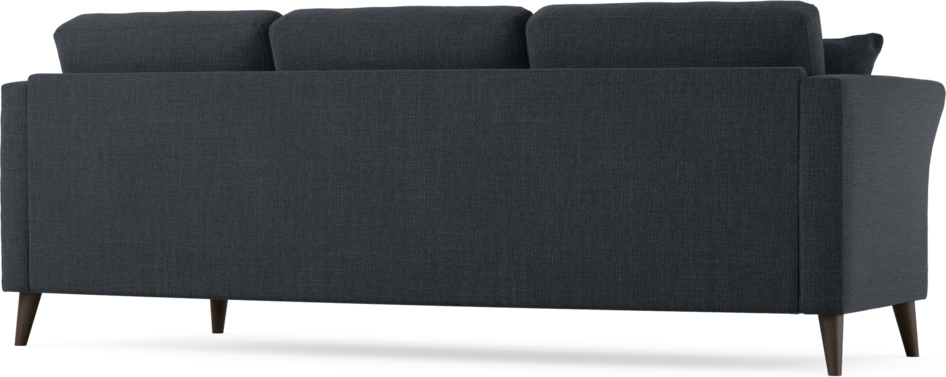 Eden - 3-sits soffa svängd - Blå