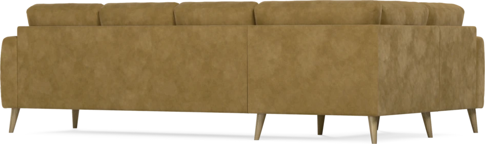 Eden - Hörnsoffa, 1+3-sits - Gul