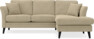 Eden - 2-sits soffa med schäslong - Beige