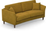Eden - 2,5-sits soffa svängd - Gul