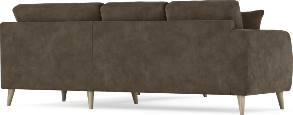 Eden - Hörnsoffa, 2+2-sits - Brun