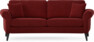 Eden - 2,5-sits soffa svängd - Röd