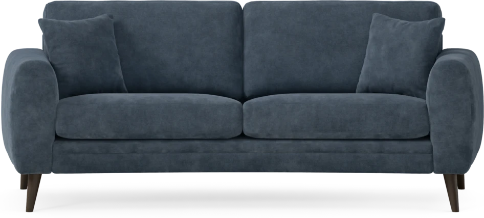 Eden - 2,5-sits soffa svängd - Blå