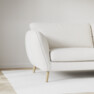 Madison Lux - 2-sits soffa med schäslong vänster och divan höger - Vit