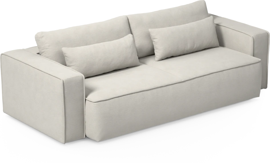 Ide - Bäddsoffa 3-sits - Vit
