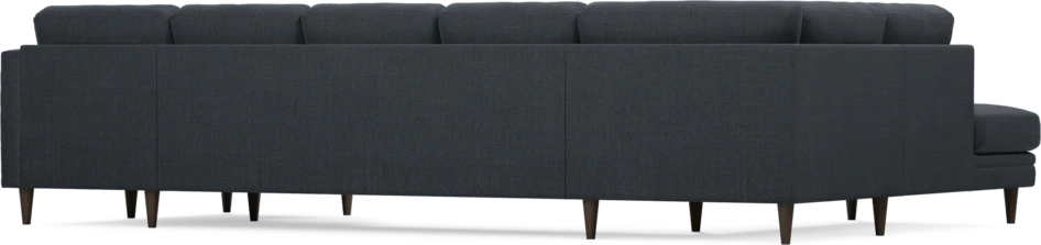 Eden - 3-sits soffa med divan vänster och schäslong höger - Blå
