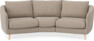 Madison - 3-sits soffa svängd, 70 cm - Beige