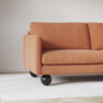Madison Lux - 3-sits soffa med divan höger - Orange