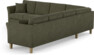 Eden - Hörnsoffa 3+3 - Grön