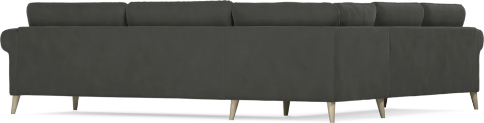 Bridge - Hörnsoffa, 2+3-sits - Grå
