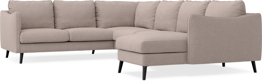 Madison - Hörnsoffa med schäslong höger - Beige