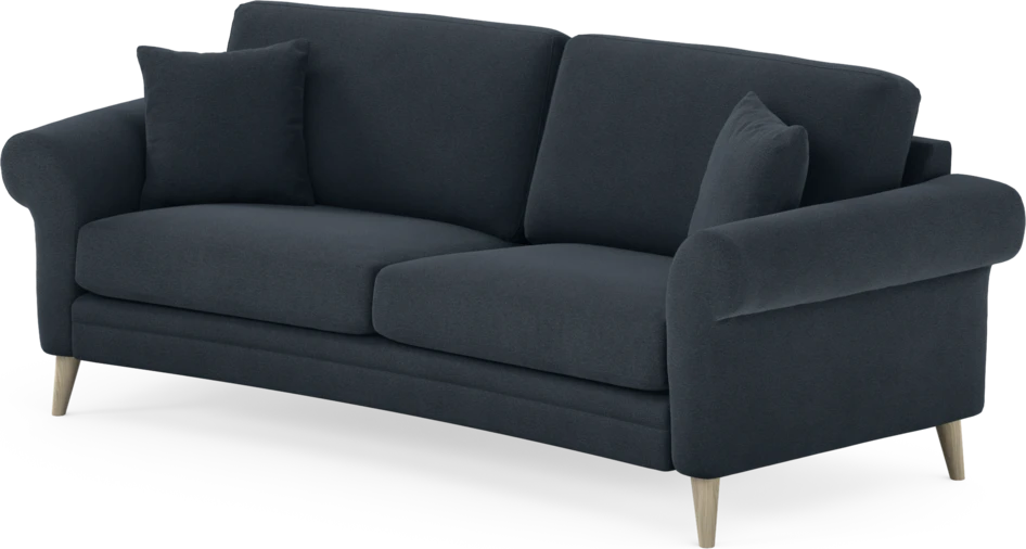 Eden - 2,5-sits soffa svängd - Blå
