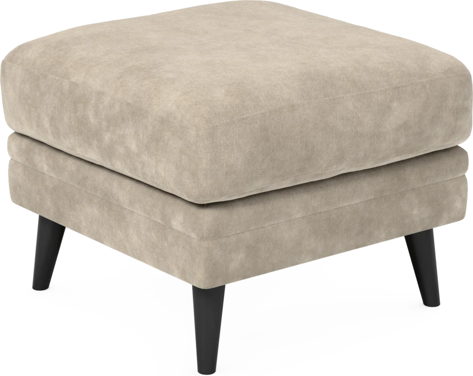 Eden - Fotpall - Beige