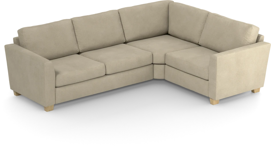 Friday - Hörnsoffa, 2,5+1,5-sits - Beige