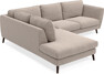 Madison - 2-sits soffa med divan vänster - Beige