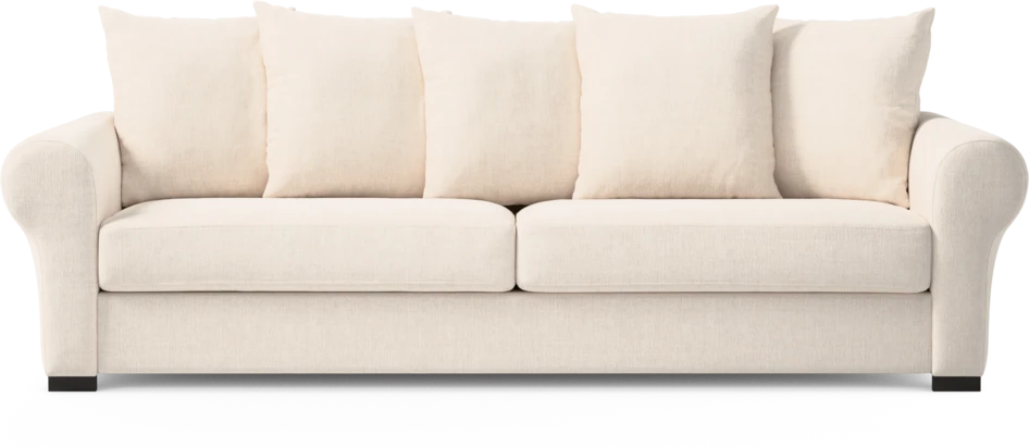 Town - 4-sits soffa - Vit
